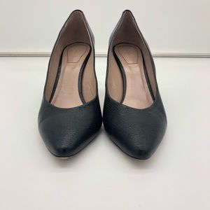 Chloe Beckie Mirror Trim Black Heels (Block heels)